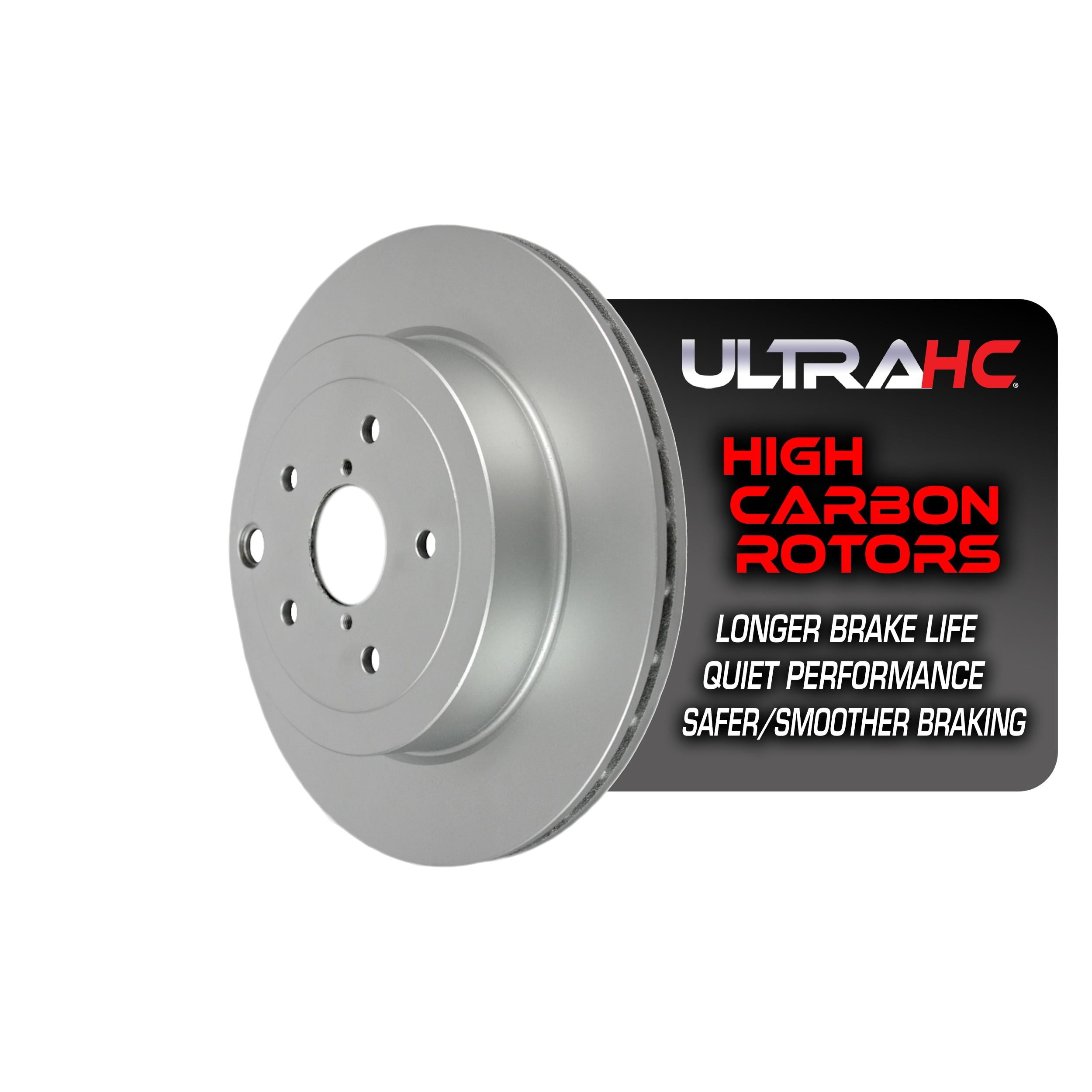 UltraHC Coated High Carbon Brake Rotor, Rear UR003143, Subaru Impreza 2014-2008