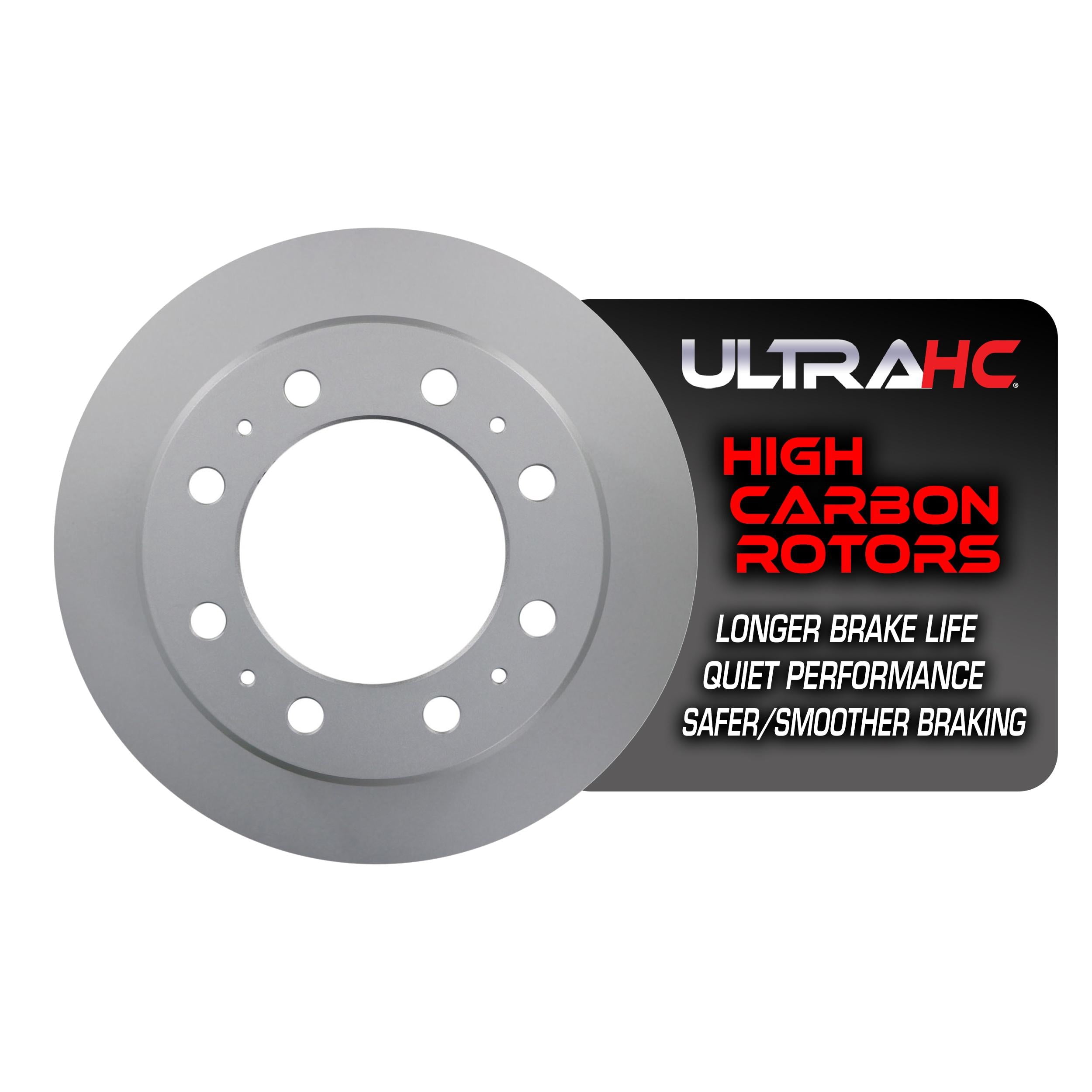 UltraHC Coated High Carbon Brake Rotor, Rear UR003464, Ram 2500 2021-2011