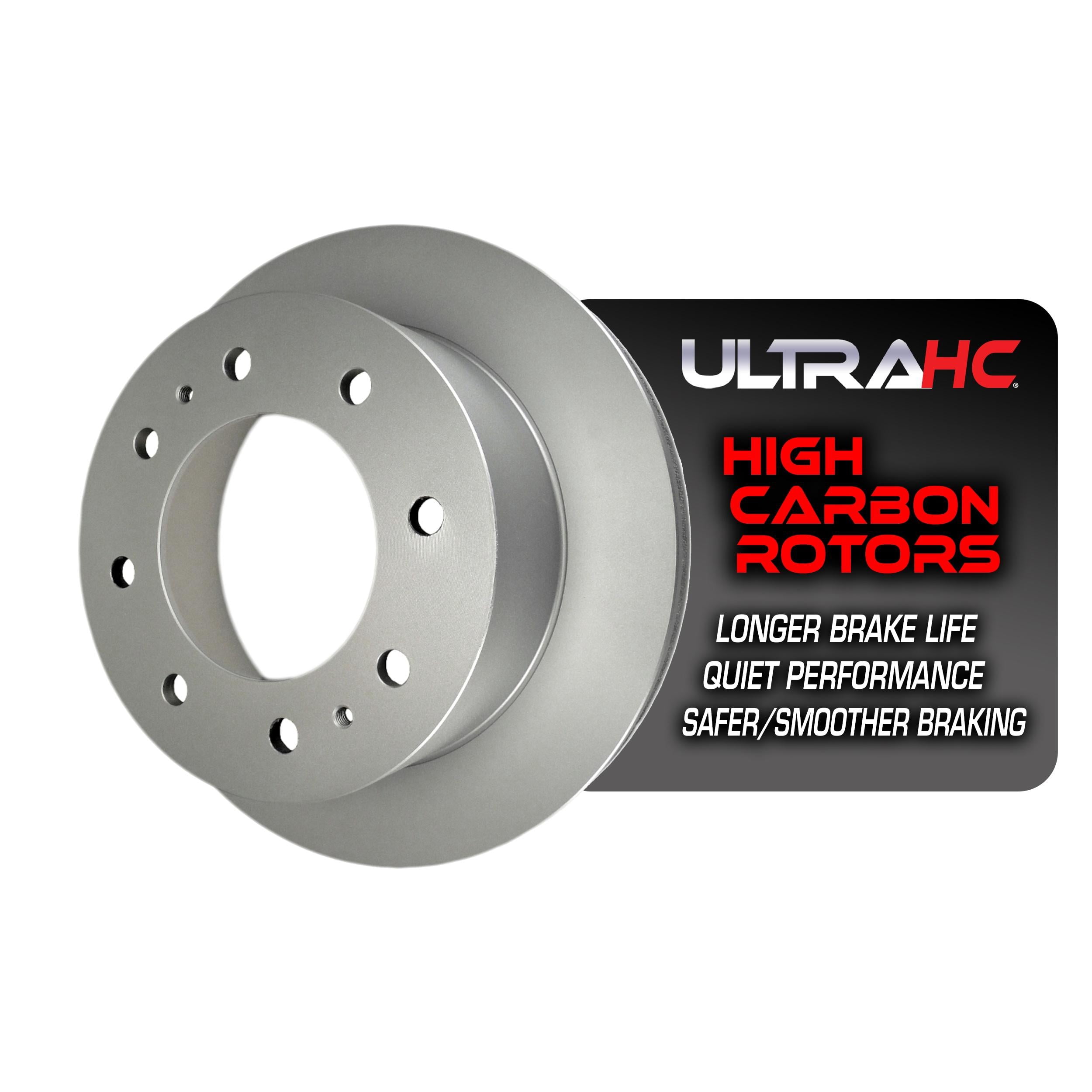 UltraHC Coated High Carbon Brake Rotor, Rear UR003631, Chevrolet Silverado 2500 HD 2021-2011