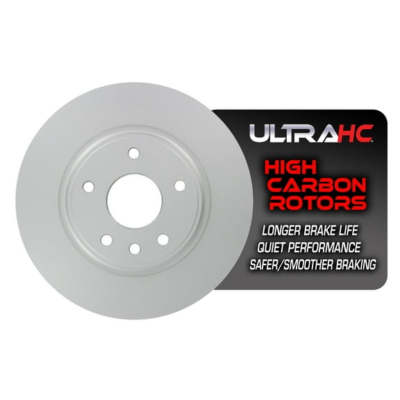 UltraHC Coated High Carbon Brake Rotor, Rear UR003648, Chrysler Town & Country 2016-2012