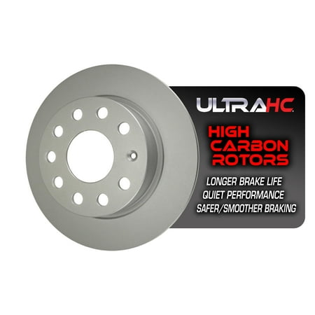 UltraHC Coated High Carbon Brake Rotor, Rear UR003679, Volkswagen Jetta 2019-2011