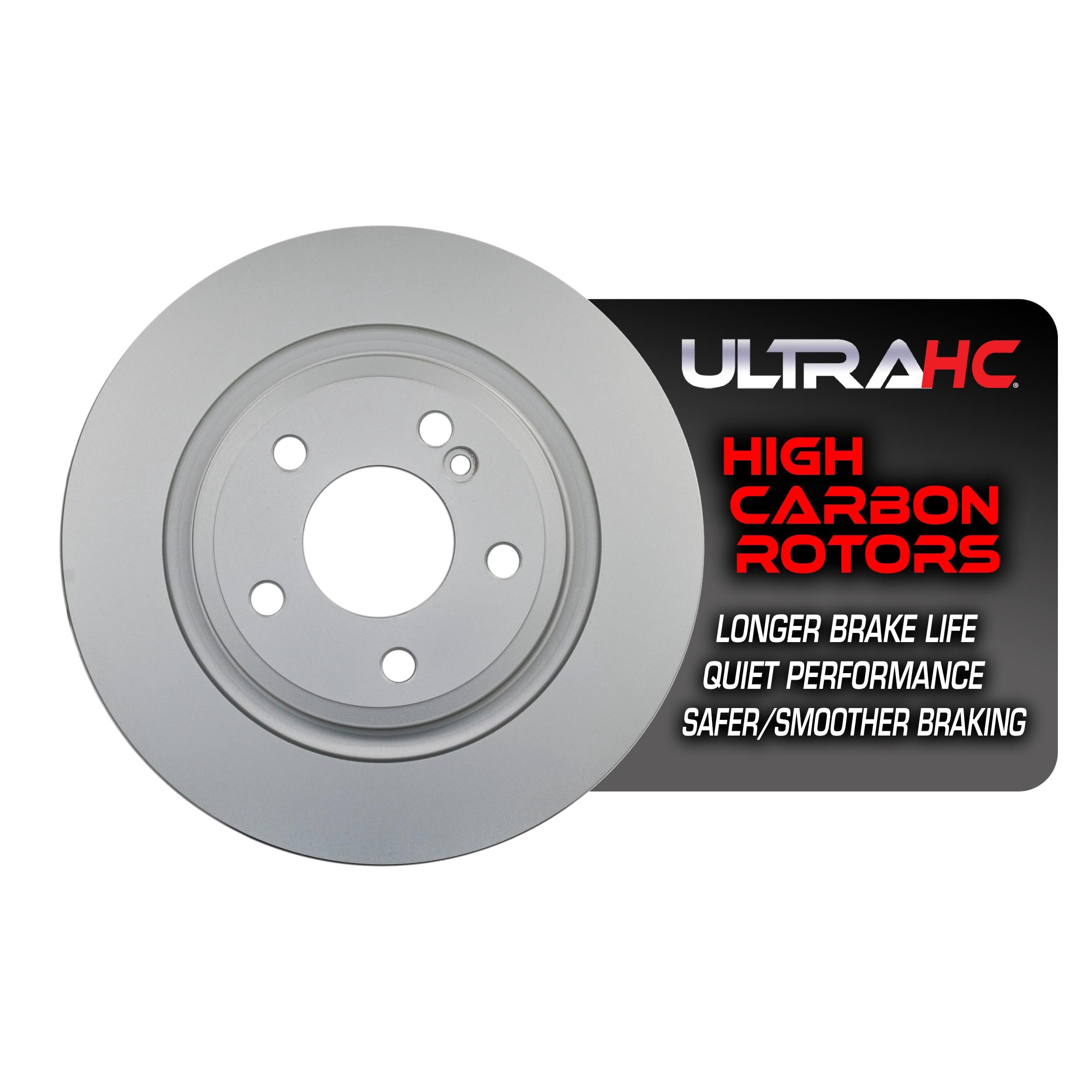 UltraHC Coated High Carbon Brake Rotor, Rear UR004133, Mercedes-Benz CLA250 2019-2014