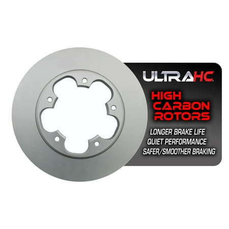 UltraHC Coated High Carbon Brake Rotor, Rear UR004355, Ford Transit-250 2021-2015