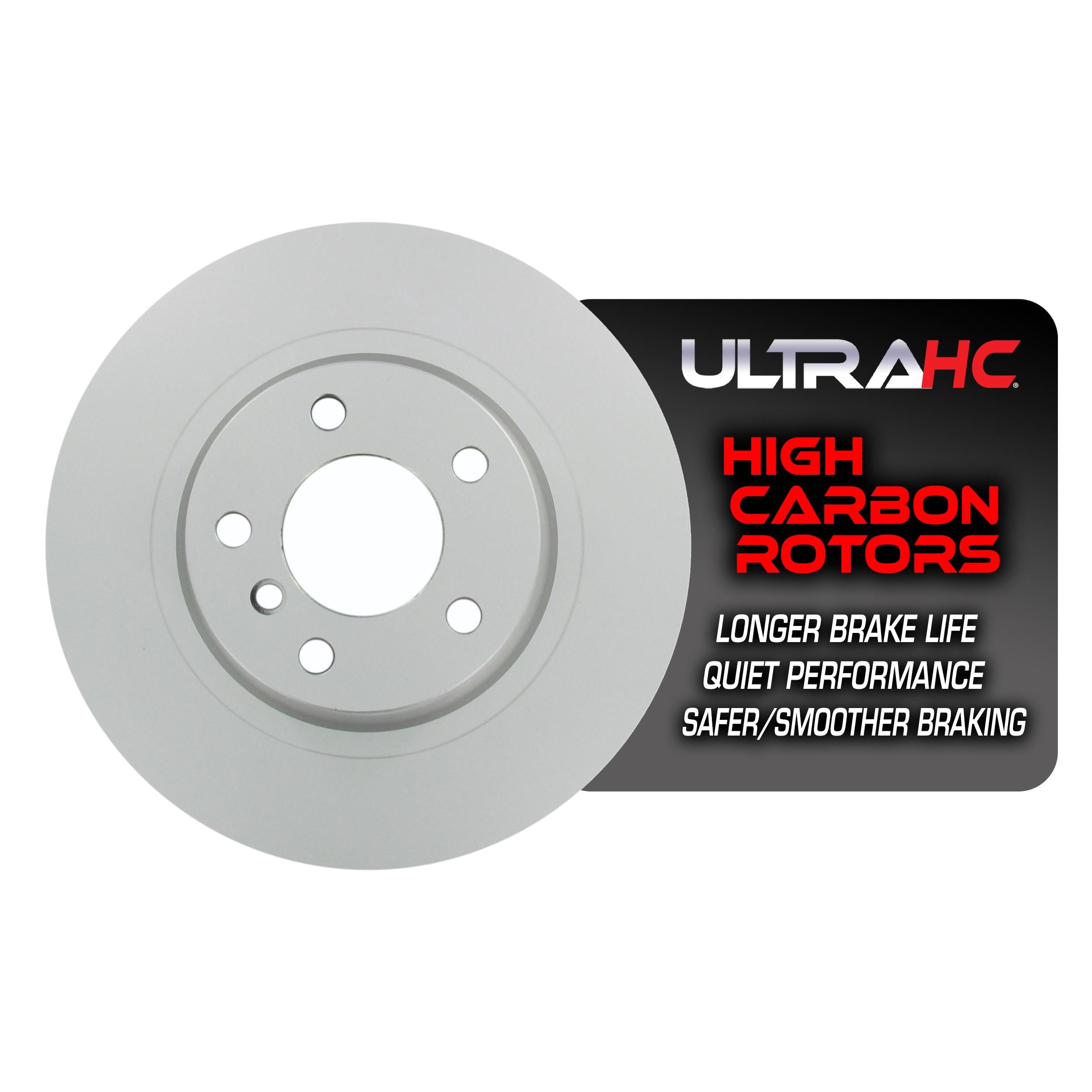 UltraHC Coated High Carbon Brake Rotor, Rear UR004409, BMW X3 2017-2011
