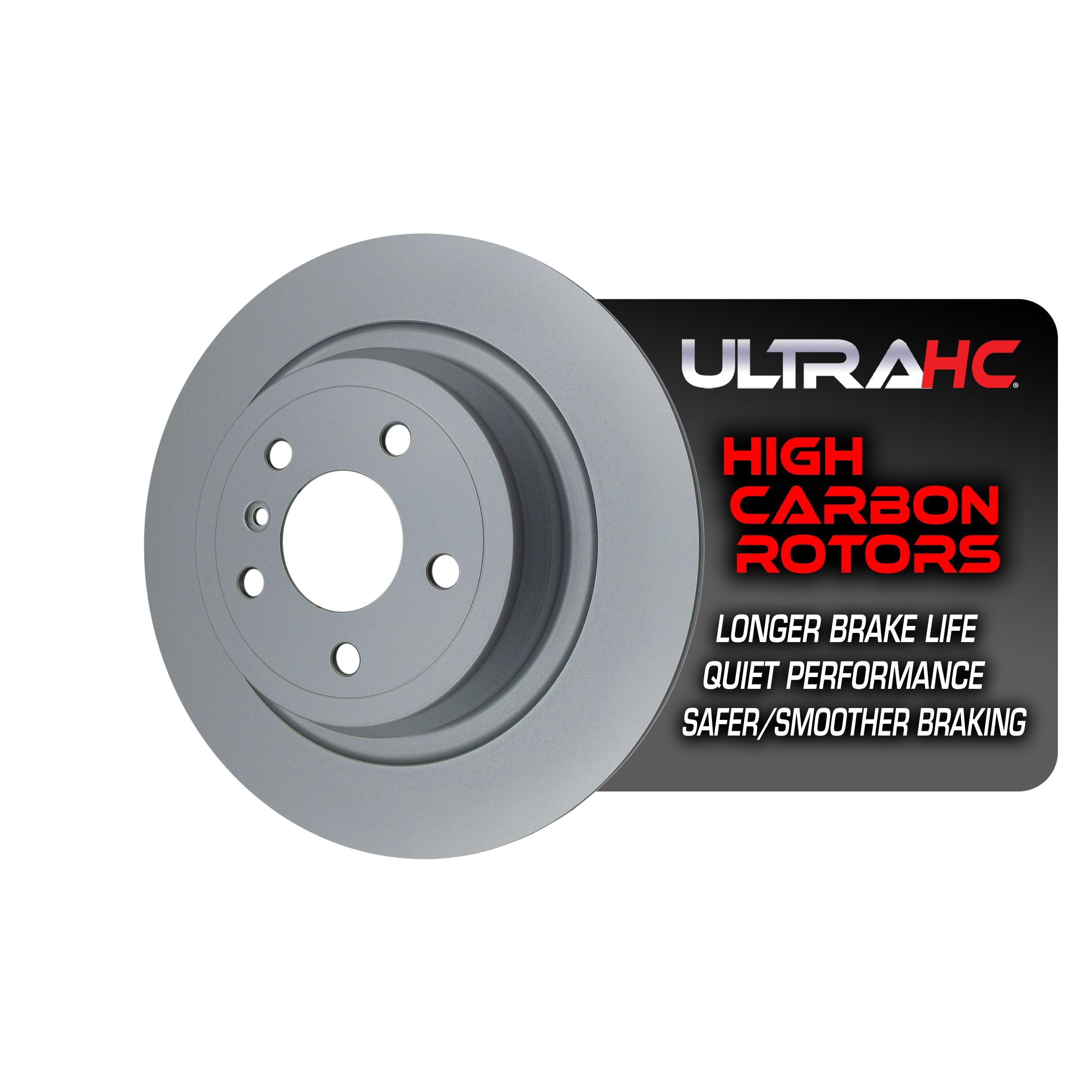 UltraHC Coated High Carbon Brake Rotor, Rear UR004492, Mercedes-Benz GLE350 2018-2016