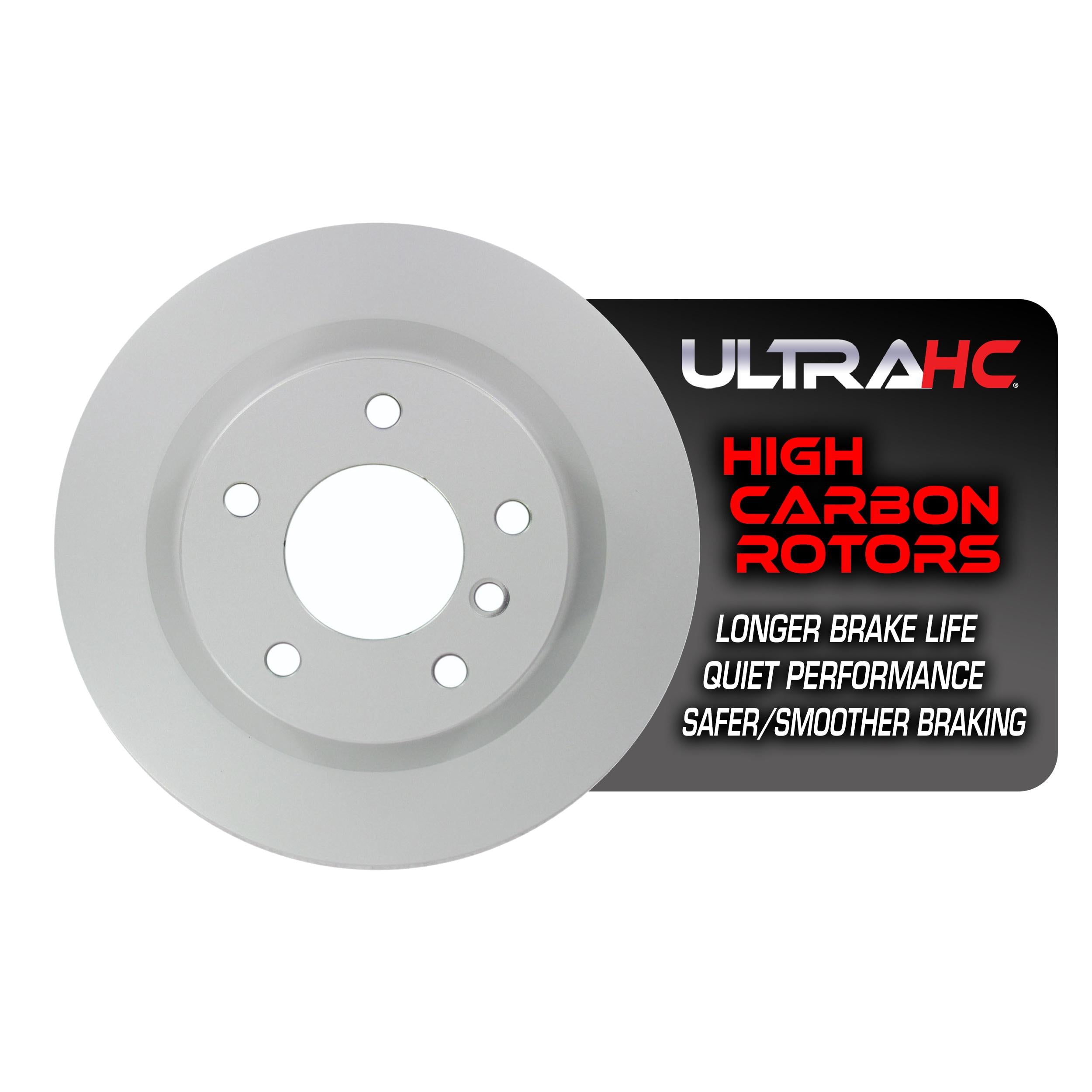 UltraHC Coated High Carbon Brake Rotor, Rear UR004782