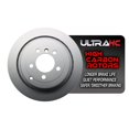 thumbnail image 1 of UltraHC Coated High Carbon Brake Rotor, Rear UR004850, Land Rover Range Rover 2012-2006, 1 of 6