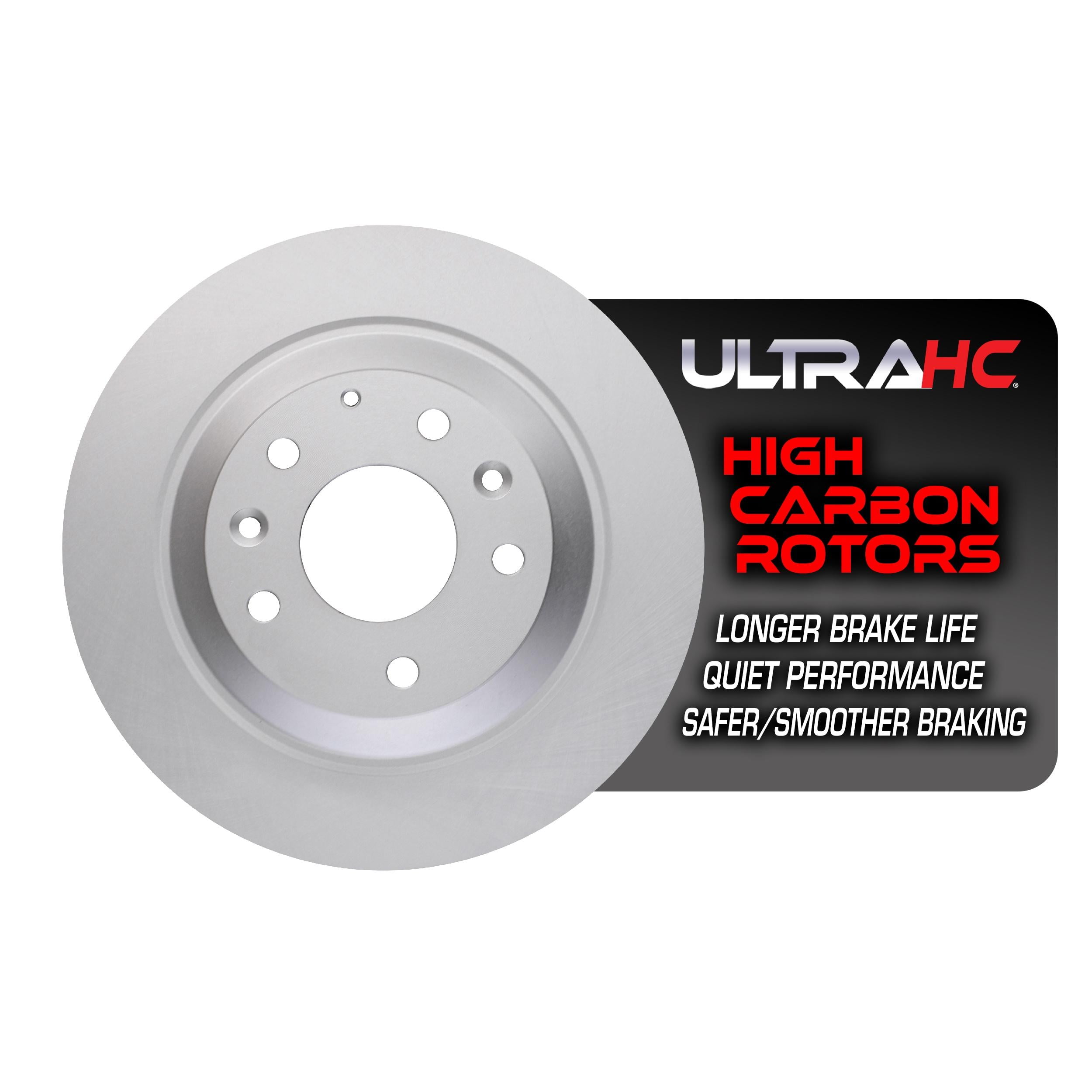 UltraHC Coated High Carbon Brake Rotor, Rear UR004904, Mazda CX-5 2021-2013
