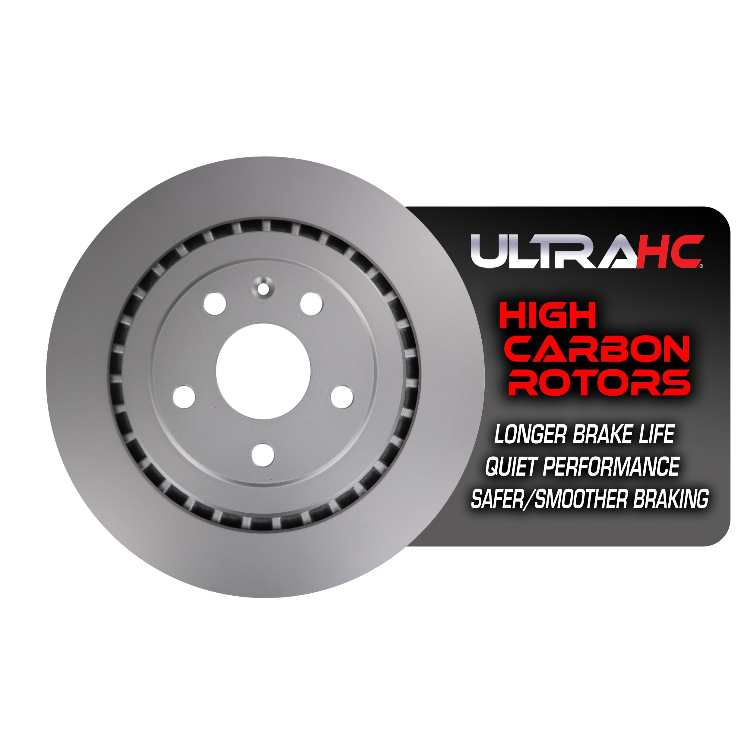 UltraHC Coated High Carbon Brake Rotor, Rear UR005192, Chevrolet Camaro 2020-2016