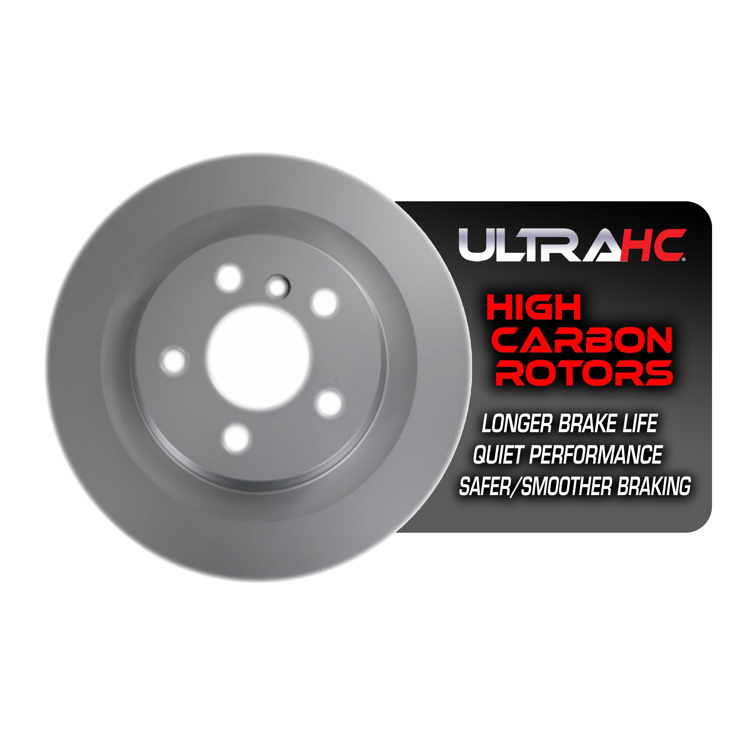 UltraHC Coated High Carbon Brake Rotor, Rear UR005307, BMW X1 2021-2016