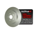 thumbnail image 1 of UltraHC Coated High Carbon Brake Rotor, Rear UR005581, Ford Explorer 2019-2013, 1 of 6