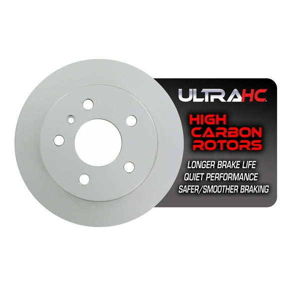 UltraHC Coated High Carbon Brake Rotor, Rear UR005857, Mercedes-Benz B200 2011-2006
