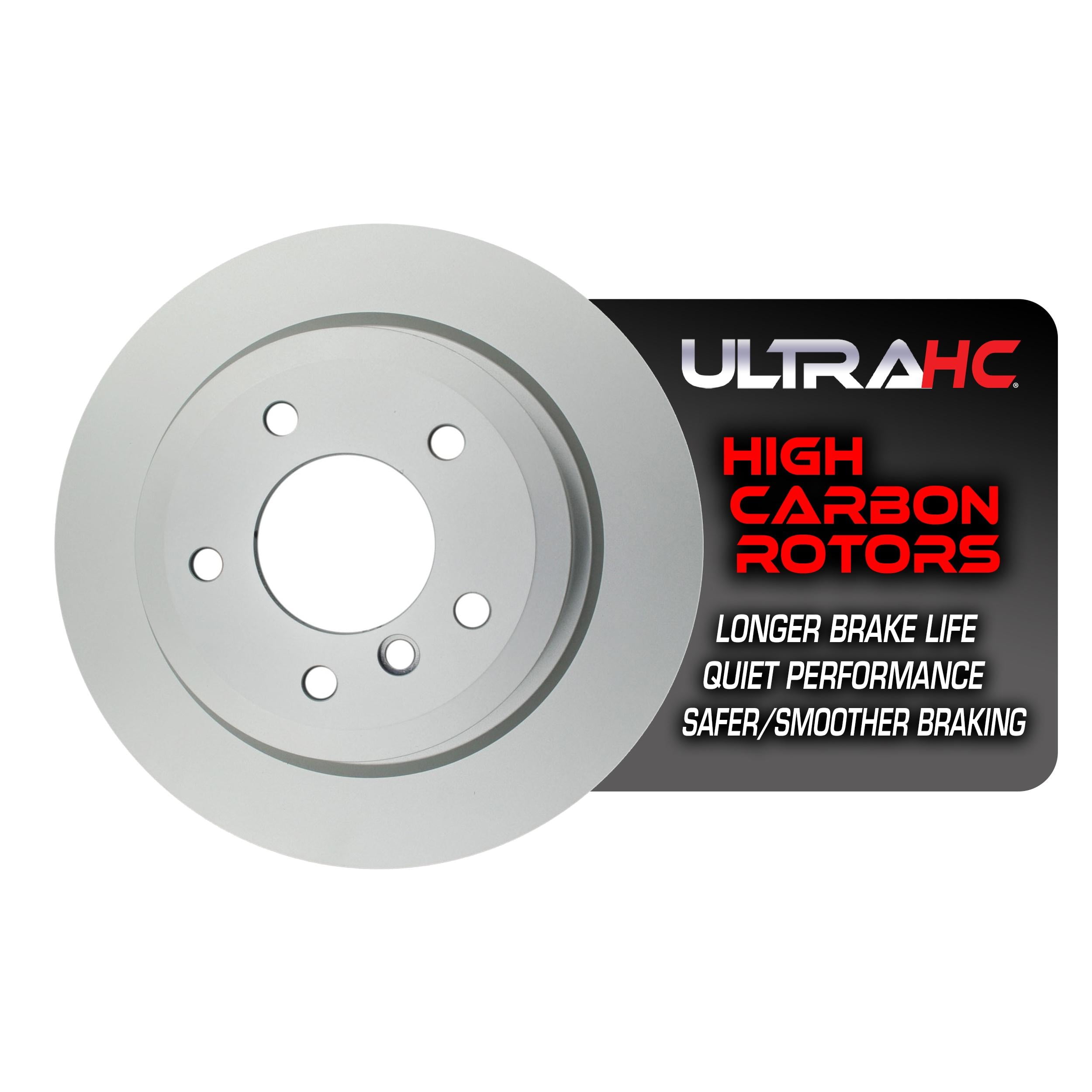 UltraHC Coated High Carbon Brake Rotor, Rear UR006038, BMW Z4 2016-2009