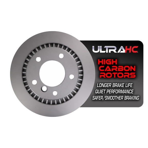 UltraHC Coated High Carbon Brake Rotor, Rear UR006144, Mercedes-Benz G55 AMG 2011