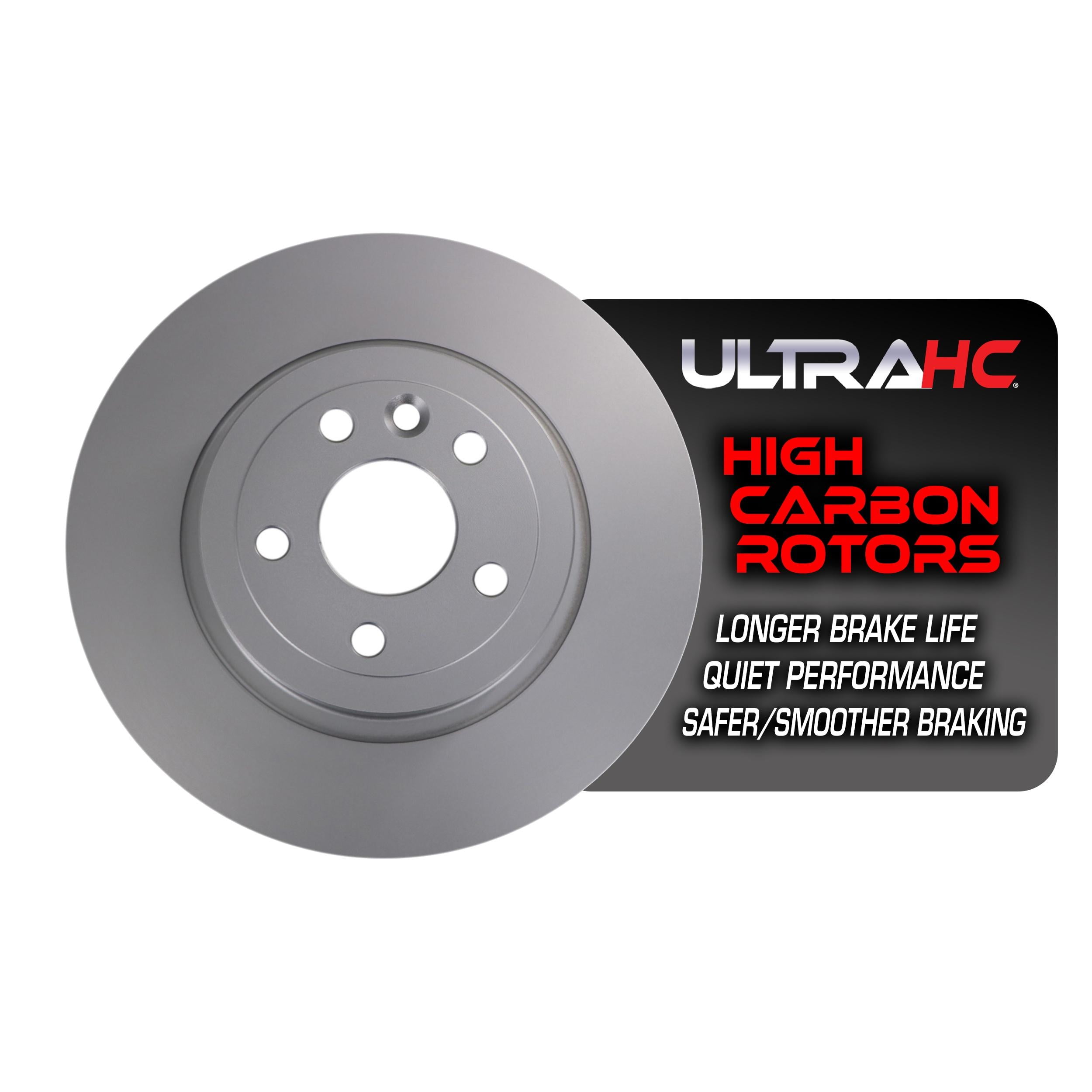 UltraHC Coated High Carbon Brake Rotor, Rear UR006397, Land Rover Range Rover Evoque 2019-2016