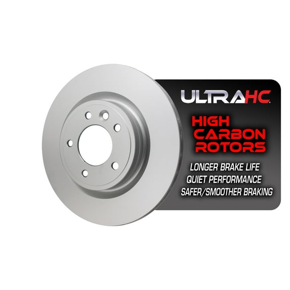 UltraHC Coated High Carbon Brake Rotor, Rear UR007110, Land Rover Range Rover Sport 2020-2018