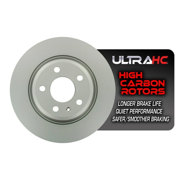 UltraHC Coated High Carbon Brake Rotor, Rear UR007431, Audi Q5 2017-2009