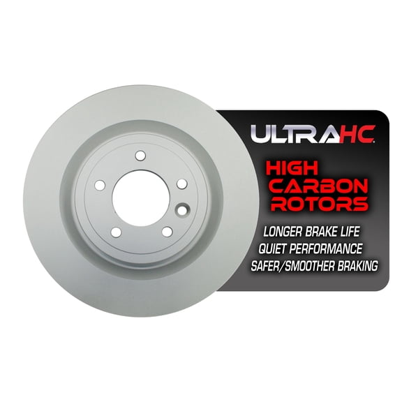 UltraHC Coated High Carbon Brake Rotor, Rear UR007530, Land Rover Range Rover Sport 2021-2014