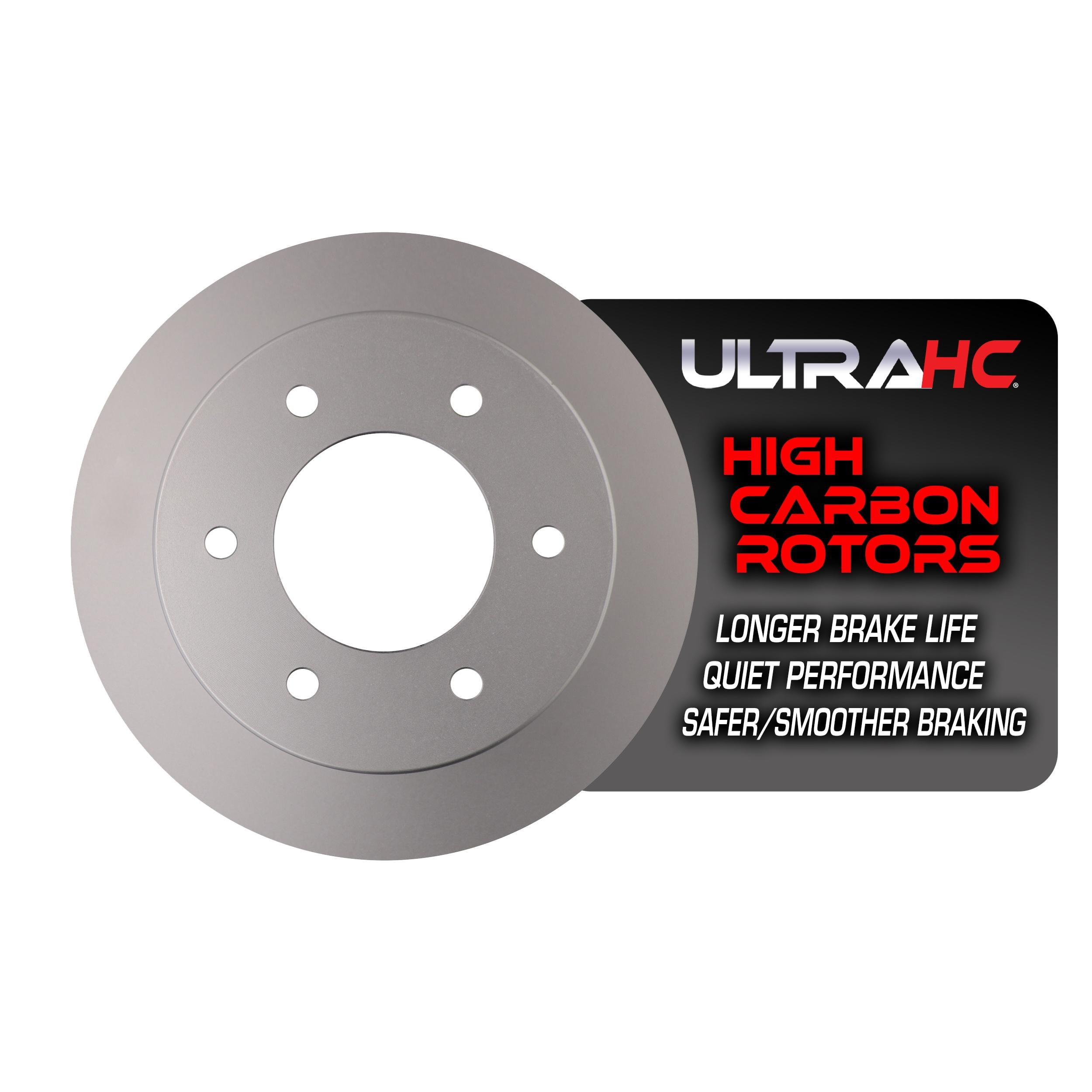 UltraHC Coated High Carbon Brake Rotor, Rear UR009734, Ford Ranger 2021-2019