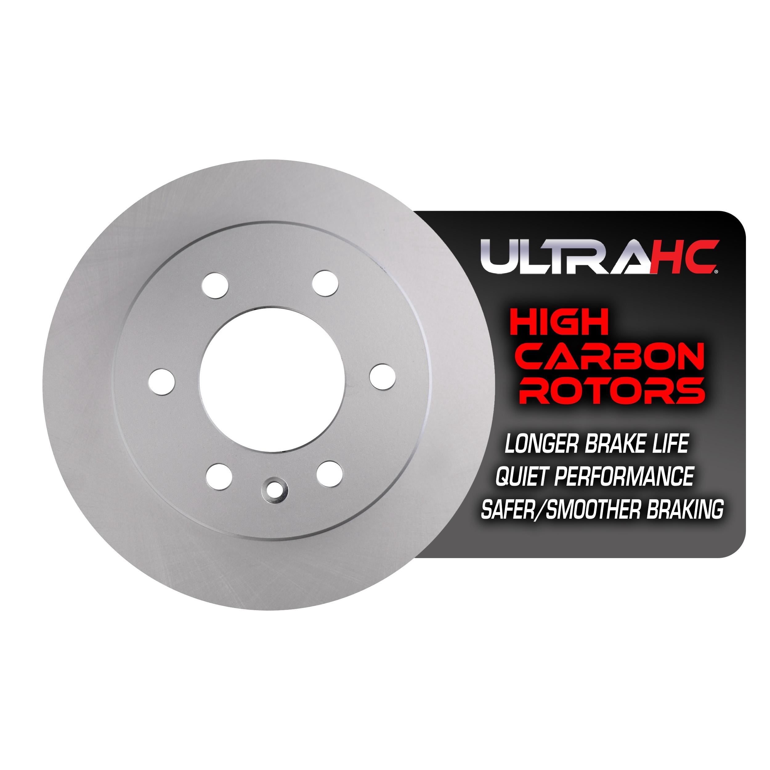 UltraHC Coated High Carbon Brake Rotor, Rear UR020617