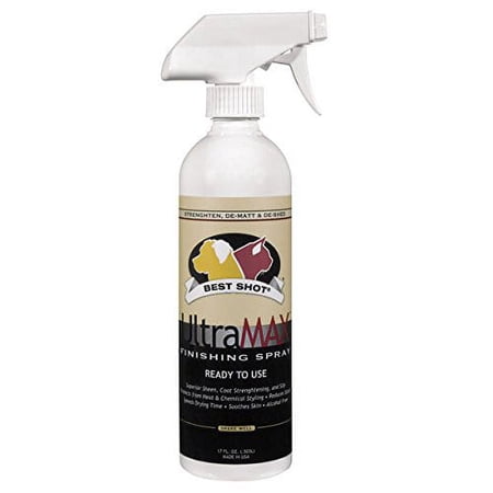 UltraMax Dog and Cat Professional Finishing Spray 17 oz Ready Use Coat Release