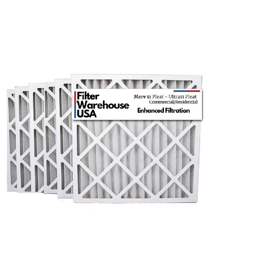 UltraPURE 16x20x4 MERV 11 HVAC Air Filter (6 Pack)