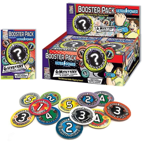 UltraPower Battle Game | The Ultimate Battle Flipping Game | Have Fun and Duel Your Friends with UltraPower Action | Can be Played Indoors or Outdoors - Expansion Pack