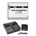 thumbnail image 1 of UltraPro LI-50B High-Capacity Replacement Battery w/Rapid Dual Charger for Select Olympus Cameras - UltraPro Bundle Includes: Deluxe Microfiber Cleaning Cloth, 1 of 5