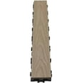 thumbnail image 1 of UltraShield Naturale 3 in. x 2 ft. Quick Composite Single Slat Deck Tile (4-Pieces per Box) (Roman Antique), 1 of 1