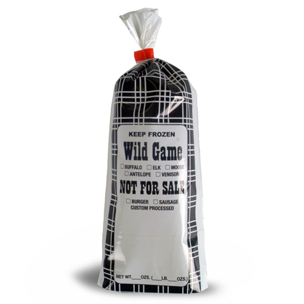 1LB Wild Game - Not for Sale (Black Check) 