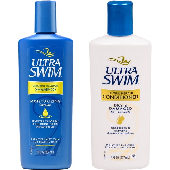 UltraSwim Dynamic Duo Repair Shampoo and Conditioner, 7 Fluid Ounce Each