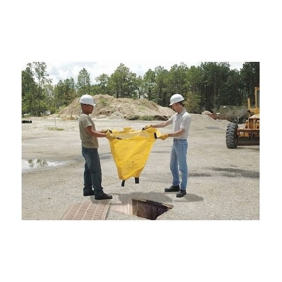 Ultratech Catch Basin Insert,Yellow,4" H,15" L 9342