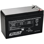 UltraTech UT1270 / UT-1272-F1 12V 7 Ah Sealed Lead Acid Alarm Battery UT-1270 UT-1272-F1 2 Pack