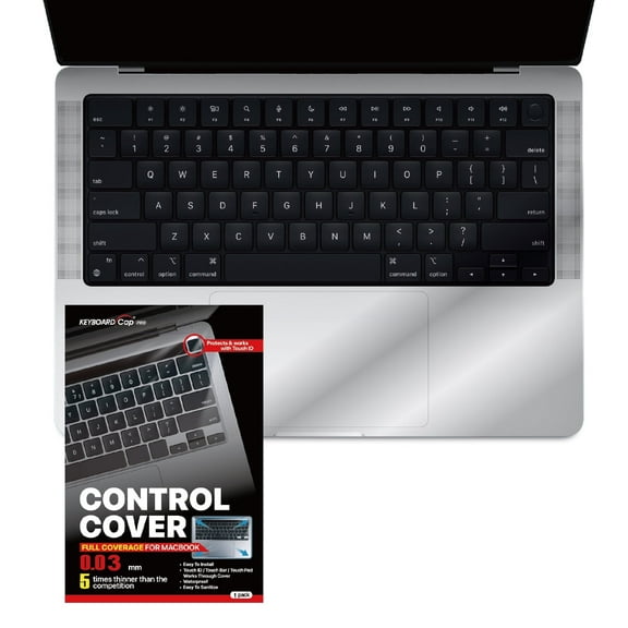Green Onions Supply RT-KCPMP142011 Ultra-Thin, Full-Cover Keyboard for MacBook Pro 14.2-inch M4/M3/M2/M1 (2021-2024) with Touch ID