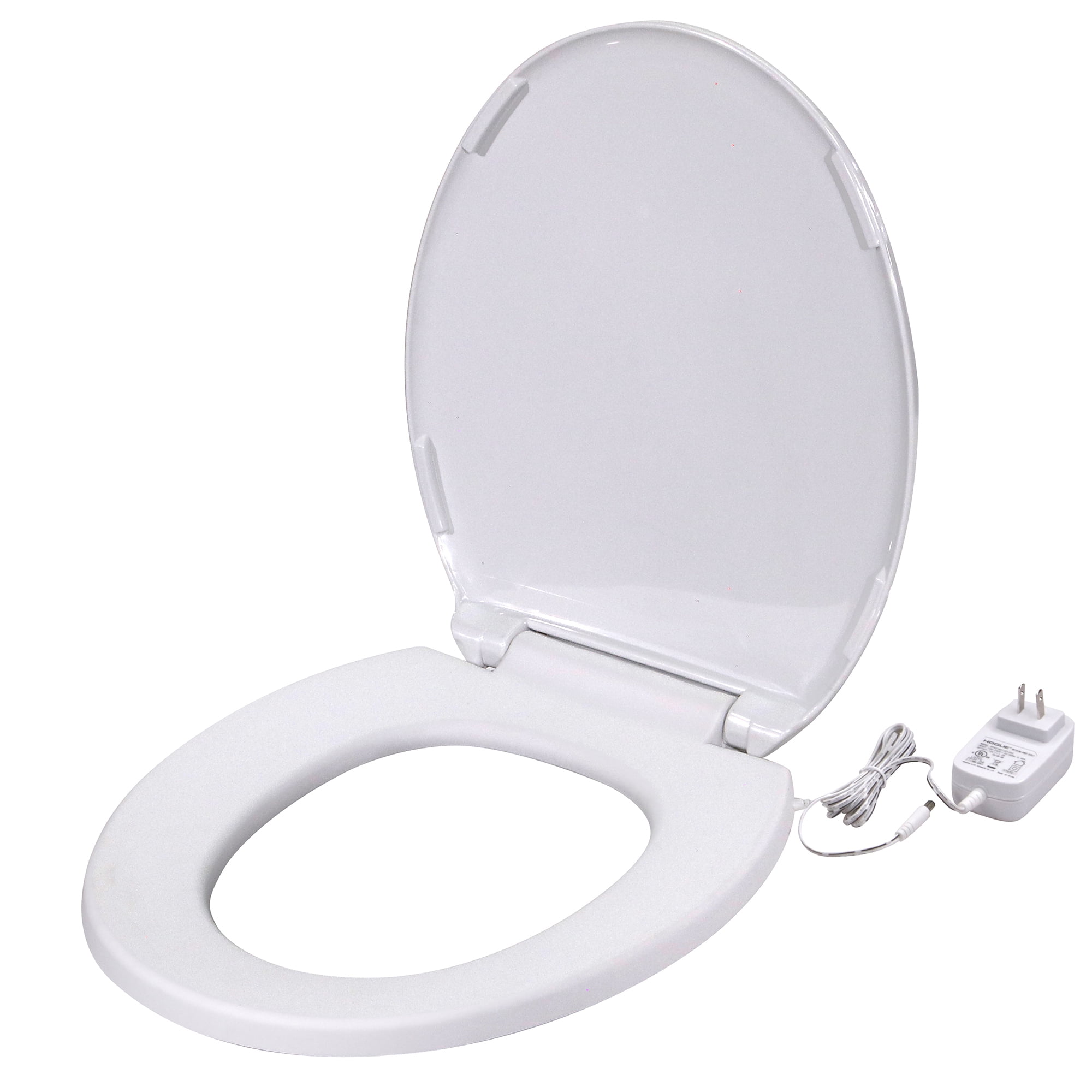 UltraTouch 12 Watt/12 Volt UL Listed Round Bowl White Heated Toilet