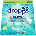 thumbnail image 1 of UltraWash Dishwasher Pods, Lemon Citrus (32 Count) - Biobased Power Deep Clean Dishwasher Detergent Tablets for Sparkling Shiny Dishes - No Rinse Aid or Pre-Wash Needed - Dishwashing Pods, 1 of 4