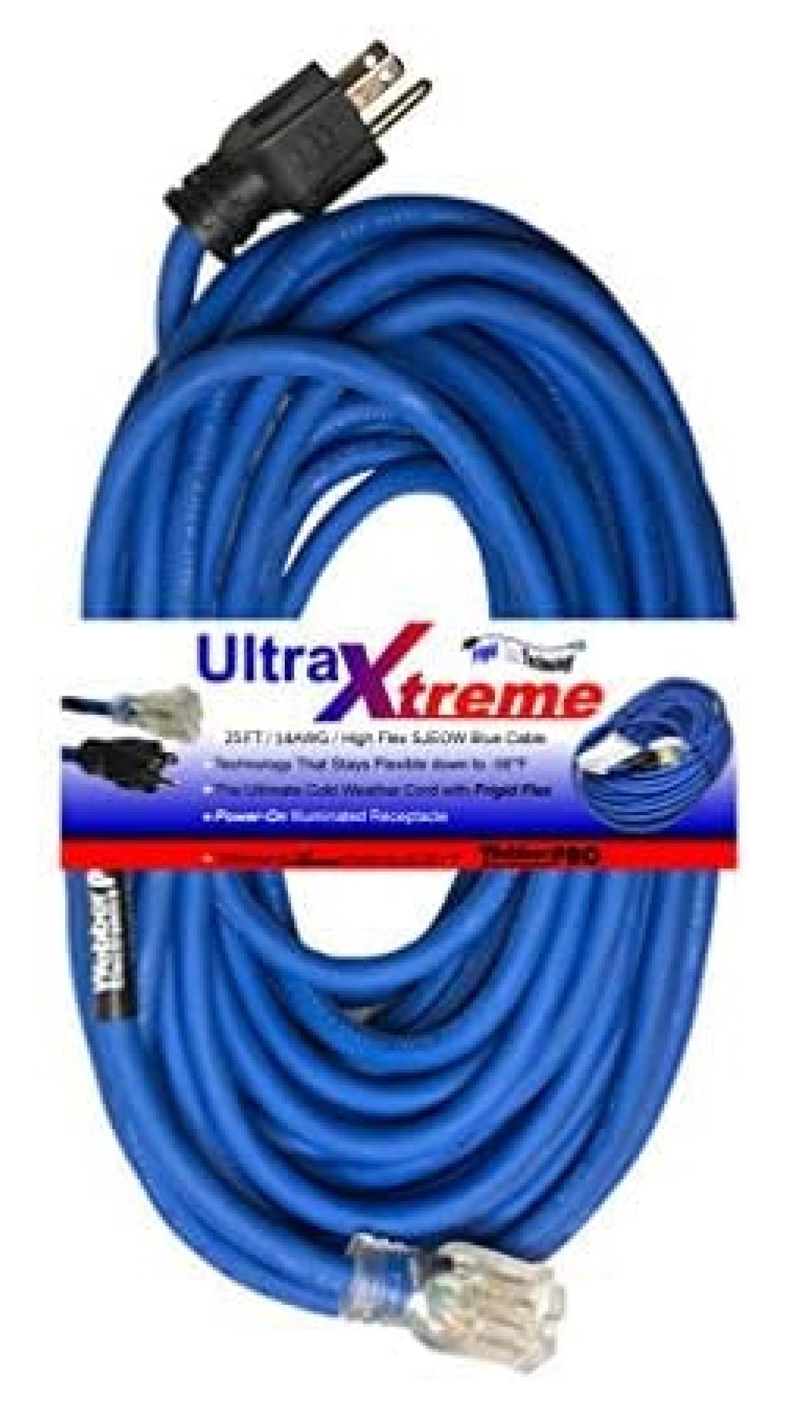 UltraXtreme Hi-Flex All Weather Illuminated Locking /25 FT Locking ...