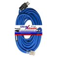 thumbnail image 1 of UltraXtreme Hi-Flex All Weather Illuminated Locking /50 FT Locking, 12AWG/ Extension Cord SJEOW Blue/with Frigid Flex Technology, 1 of 2