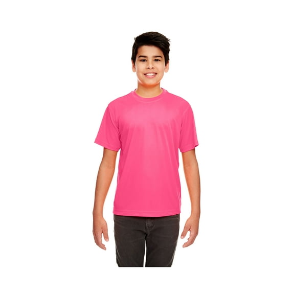 Ultraclub 8420Y Youth Cool & Dry Sport Performance Interlock T-Shirt