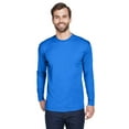 thumbnail image 1 of Ultraclub 8422 Adult Cool Dry Sport Long-Sleeve Performance Interlock T-Shirt, 1 of 3