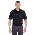 thumbnail image 1 of UltraClub 8535 Men's Classic Pique Polo, BLACK, 3XL, Pack 3, Mens Polo Shirts, 1 of 1
