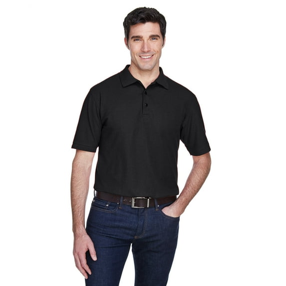 Ultraclub 8540 Men's Whisper Piqu Polo
