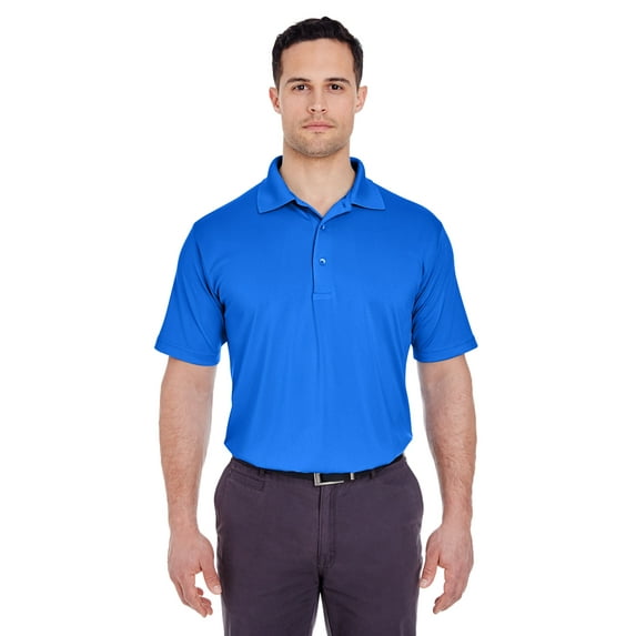UltraClub 8610 Men's Cool & Dry 8-Star Elite Performance Interlock Polo