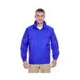 thumbnail image 1 of Ultraclub 8929 Adult Full-Zip Hooded Pack-Away Jacket, 1 of 1