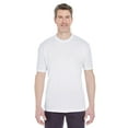 thumbnail image 1 of ULTRACLUB 8420 MEN'S COOL & DRY SPORT PERFORMANCE INTERLOCK T-SHIRT, WHITE, XL, Pack Of 3, Mens T-Shirts, 1 of 1