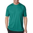 thumbnail image 1 of Ultraclub Men's Cool & Dry Sport Interlock T-Shirt, Jade, XXXXXX-Large, 1 of 3