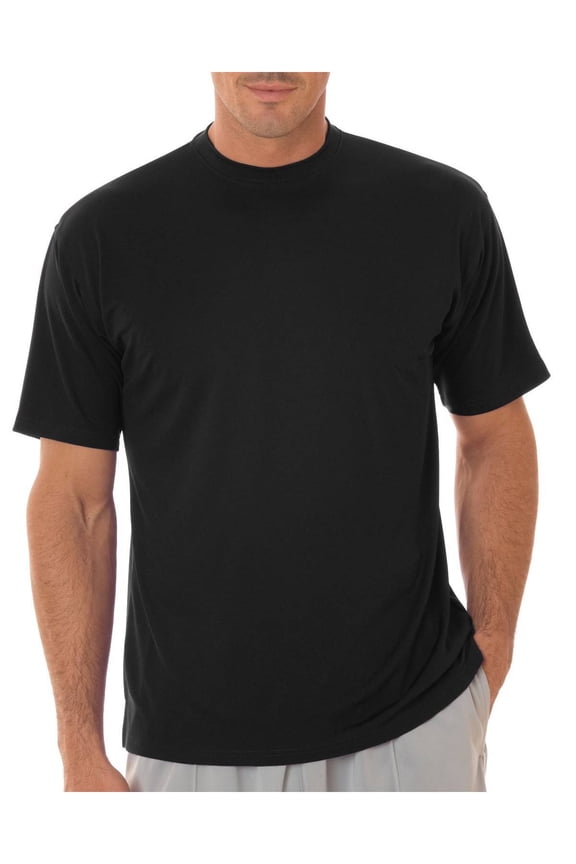 Men's Cool & Dry Sport Performance Interlock Tee - Black - Large