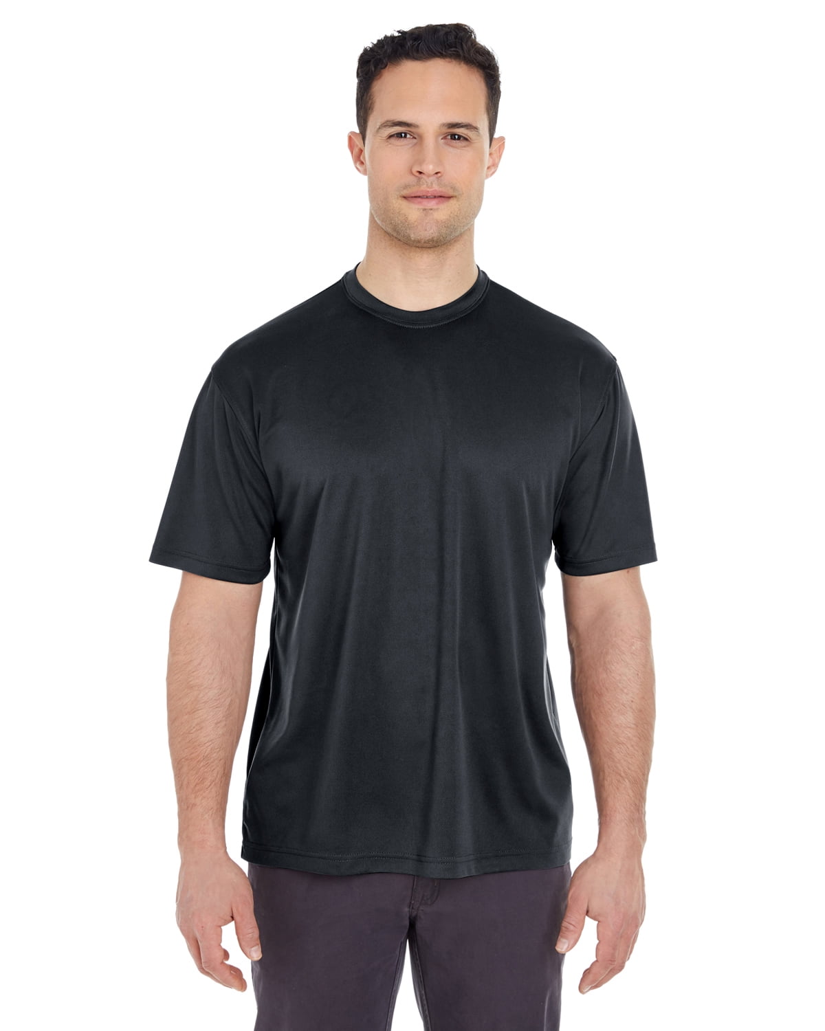 UltraClub Men's Cool & Dry Sport Performance Interlock T-Shirt M