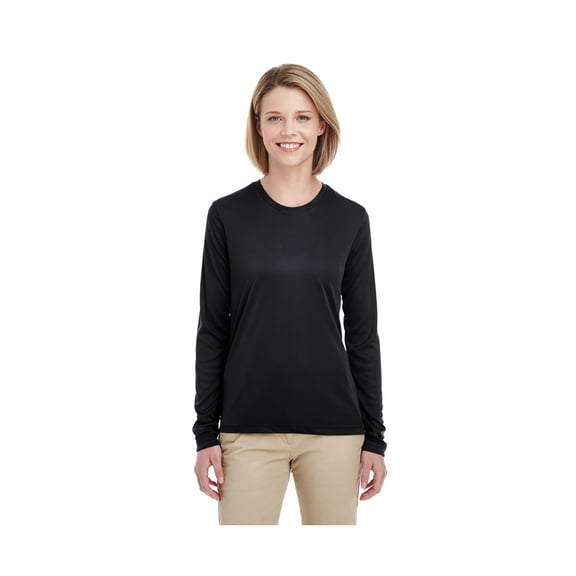 Ultraclub Women's Cool & Dry Performance Long-Sleeve Top, Style 8622W