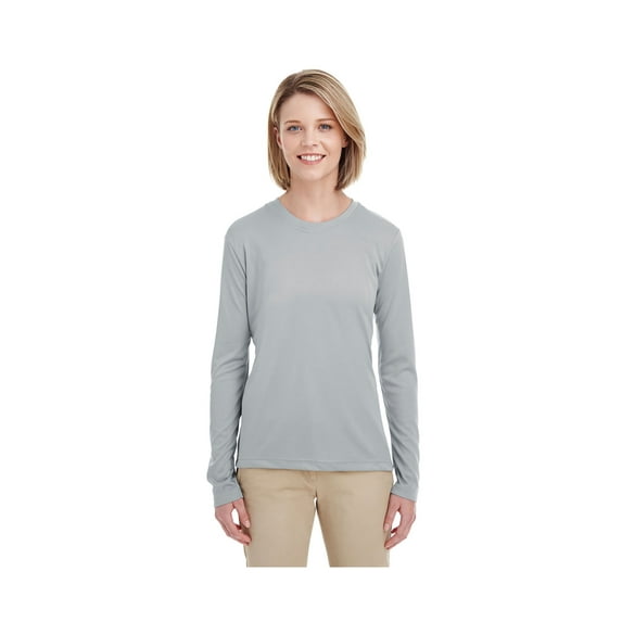 Ultraclub Women's Cool & Dry Performance Long-Sleeve Top, Style 8622W